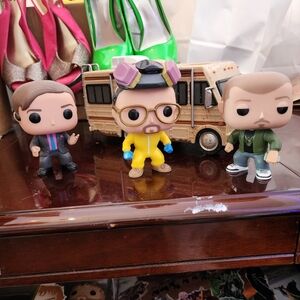 Breaking bad Funko Pop set